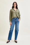Penny Wide Denim Trouser